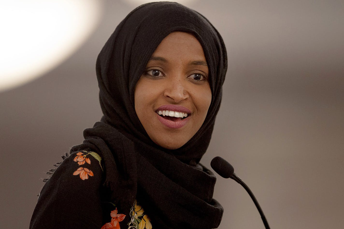 Rep. Ilhan Omar reported raising more than $600,000 for her re-election bid between April and June. (Nick Wagner/Austin American-Statesman via AP, File)