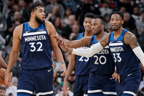 It's psychologically easy for Wolves fans to forget the old days of never-ending losses now that they're sitting atop the Western Conference standings