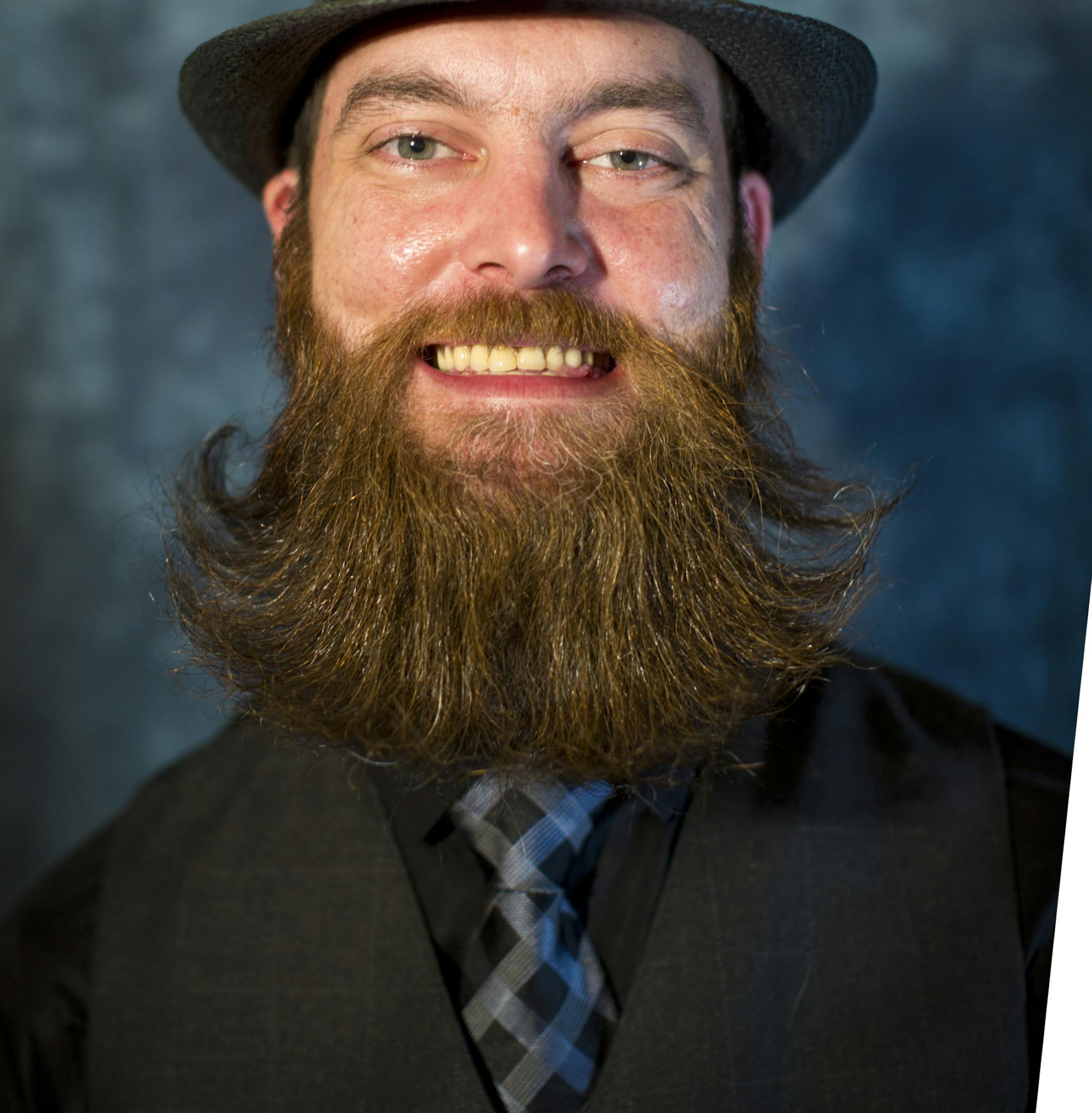 Rob McCarron's, 36, beard photographed at Dangerous Man Brewing Co. on November 7, 2013 in Minneapolis, Minn. ] RENEE JONES SCHNEIDER &#x2022; reneejones@startribune.com