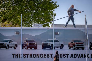 Preparations were underway this week at the Minnesota State Fairgrounds for the Twin Cities Auto Show, which opens Saturday.