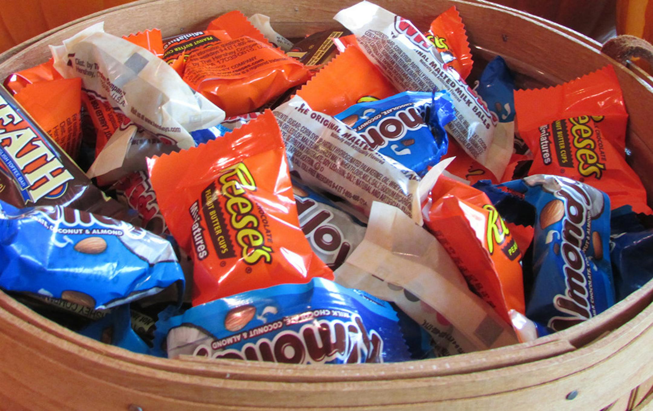 Marty Barnett of Bloomington says "It doesnít get too scary at our house, but we do carve up some pumpkins and have candy for the neighborhood kids!" [focus103016