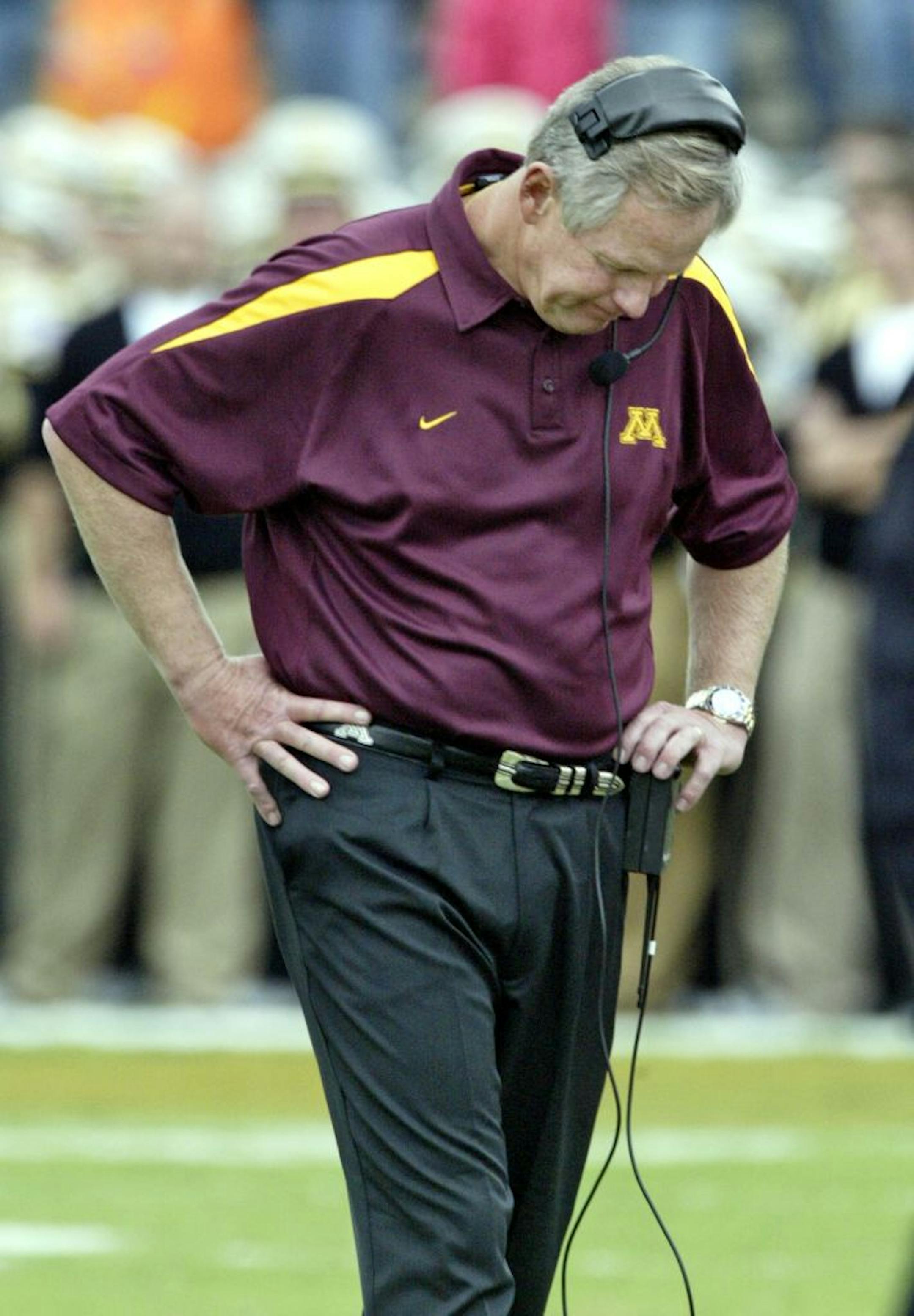Glen Mason had plenty of gut-wrenching losses with the Gophers, but his early successes helped him become a candidate for the Ohio State job that eventually went to Jim Tressel.