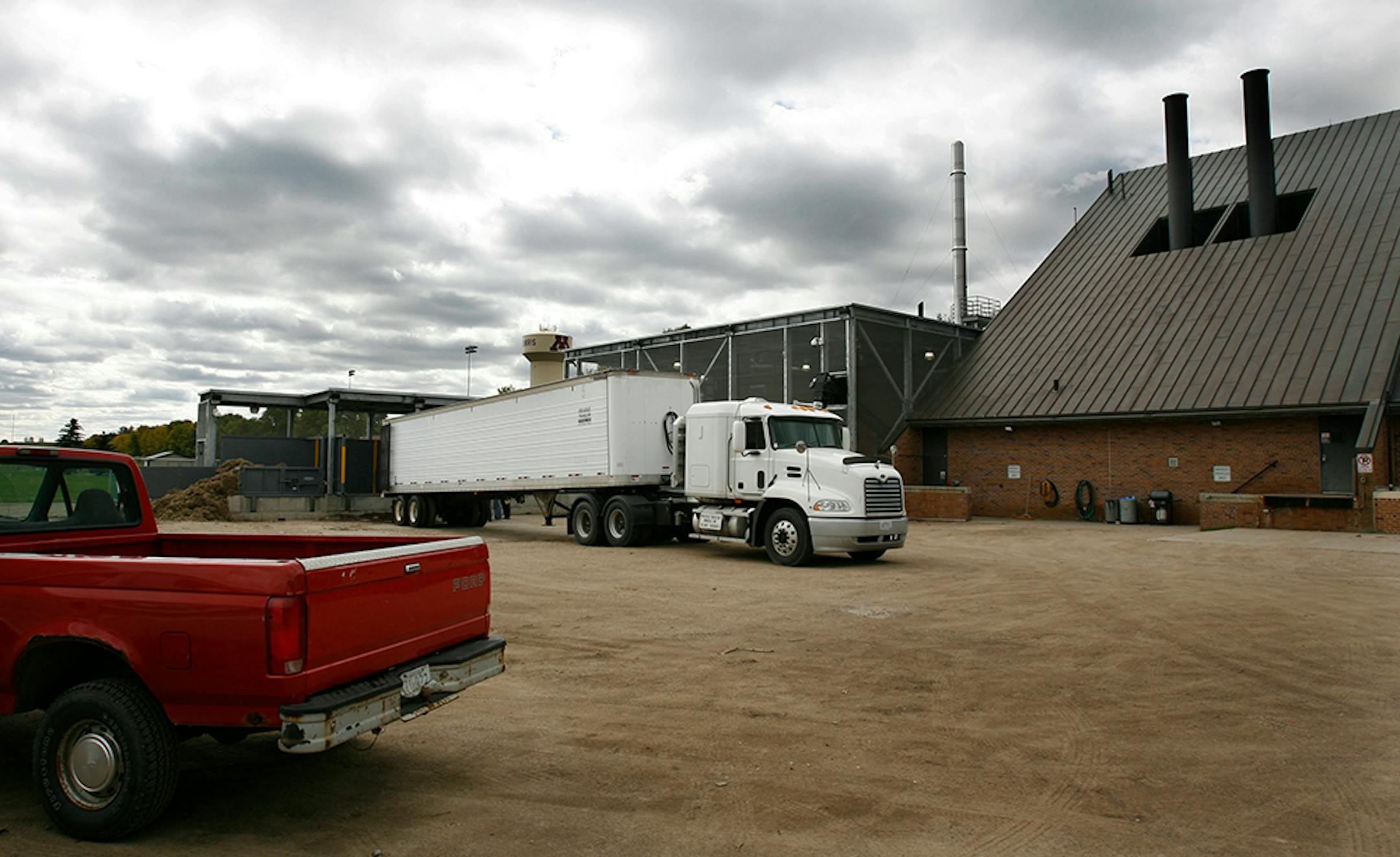 The University of Minnesota Morris is now carbon neutral in its electricity use. Shown is its biomass plant.
