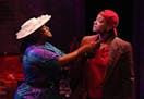 Jamecia Bennett and Valencia Proctor rock Yellow Tree Theatre’s musical “Passing Strange.”
