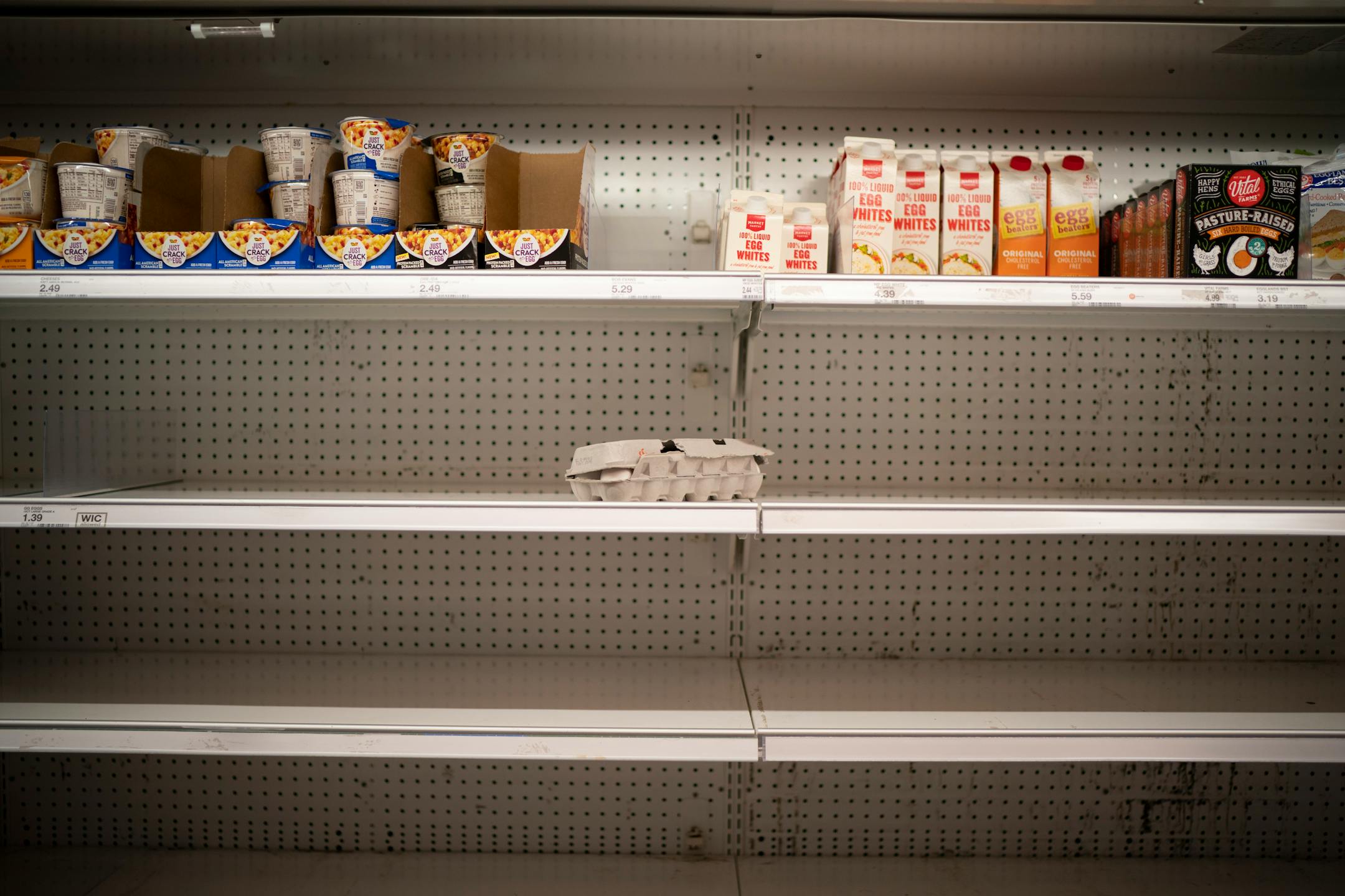 A Target store in mid-March.