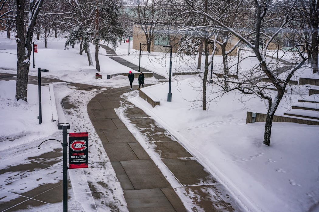 With enrollment falling by almost half, St. Cloud State is a harbinger of the forces hitting schools across the nation.