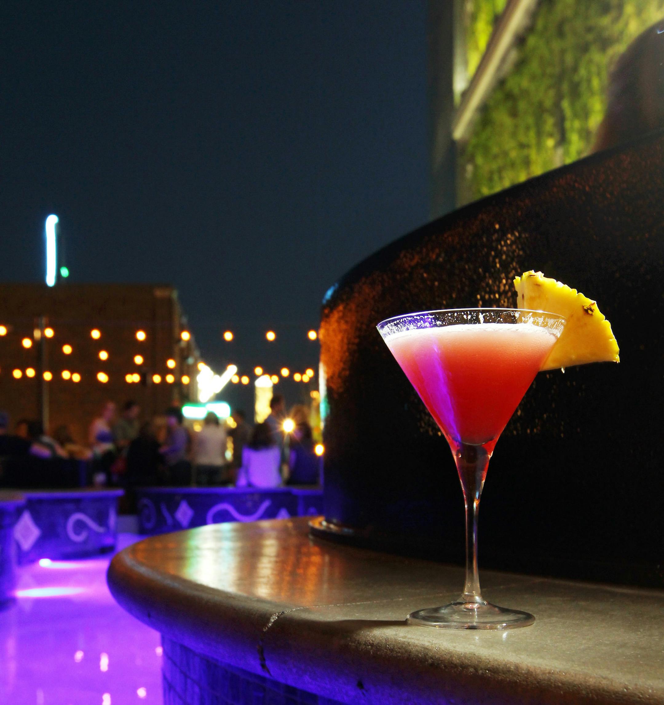 The Diva is one of the most popular signature cocktails at Bar Louie in Uptown. The drink features Skyy vodka, pomegranate liqueur and pineapple juice. ] Photographed September 15, 2012. (Courtney Perry/Special to the Star Tribune)