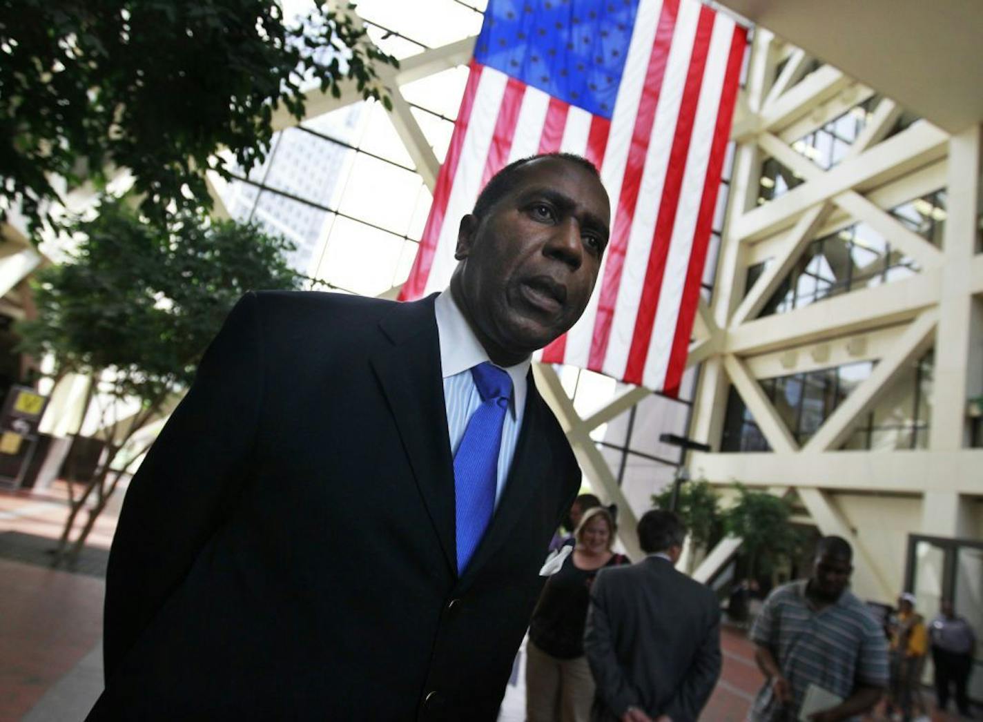 At the Hennepin County Government Center, Jurors in the Tubby Smith negligence trial found that the Gophers basketball coach misrepresented his hiring authority. They awarded would-be assistant coach Jimmy Williams (pictured) $1.247 million. "I had the truth on my side," said Williams. The U is expected to appeal.