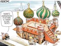 Sack cartoon: The onion domes of Washington, D.C.