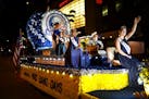 The Robbinsdale Whiz Bang Days royal family took part in the Torchlight Parade last year.