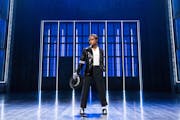 Roman Banks plays iconic entertainer Michael Jackson at Minneapolis' Orpheum Theatre.