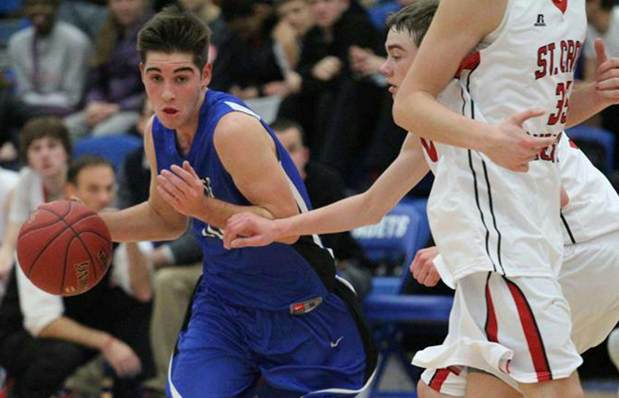 John Henry Neuberger, St. Thomas Academy basketball Photo: Liz Neuberger