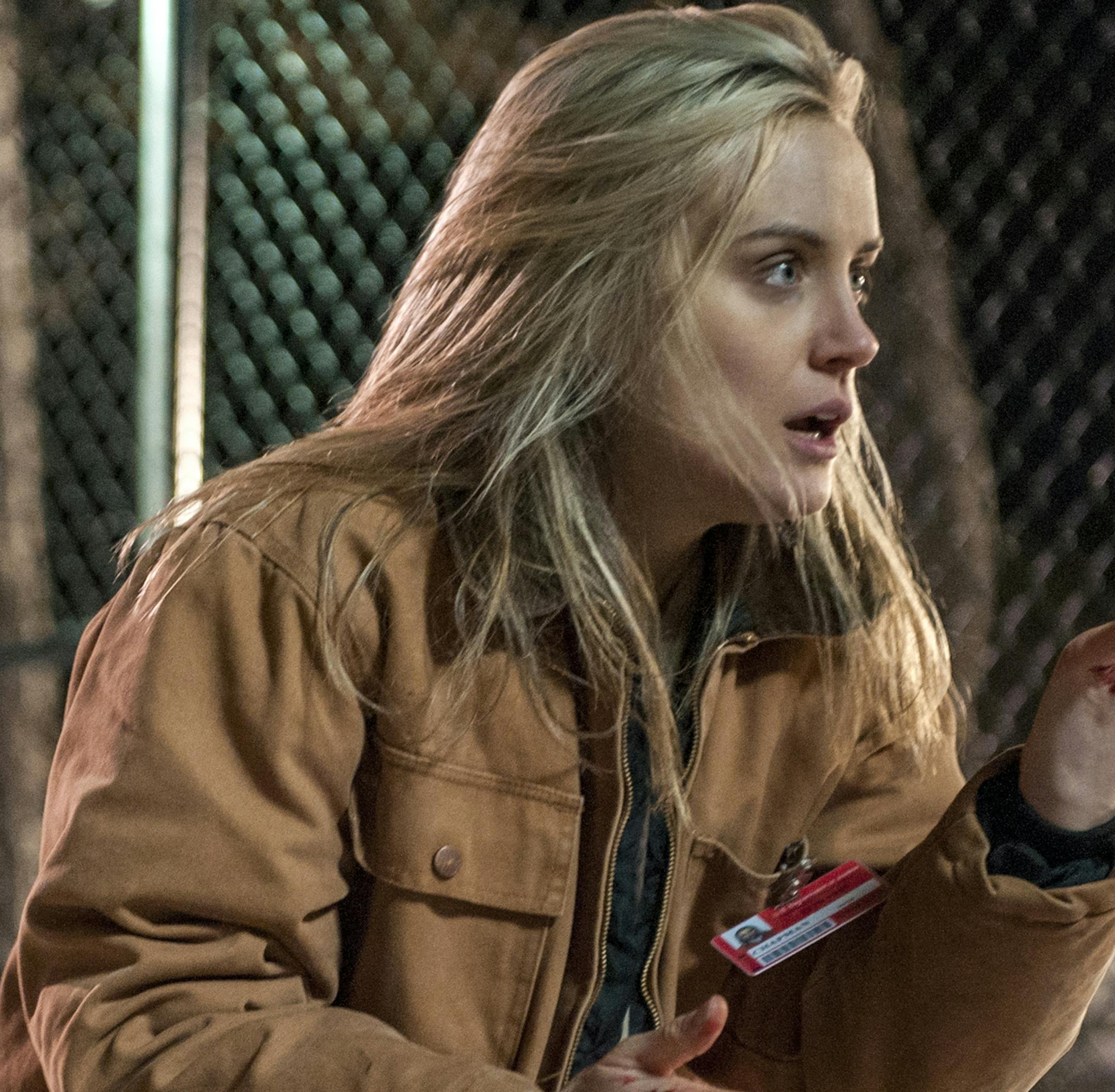 This image released by Netflix shows Taylor Schilling in a scene from ìOrange is the New Black.î The second season of the prison series will be available on Friday, June 6, on Netflix. (AP Photo/Netflix, JoJo Whilden)