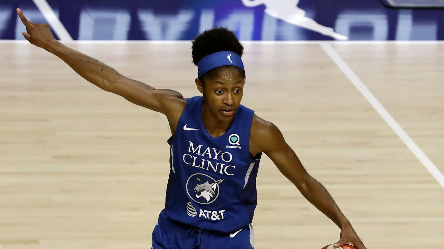 Lynx rookie Crystal Dangerfield