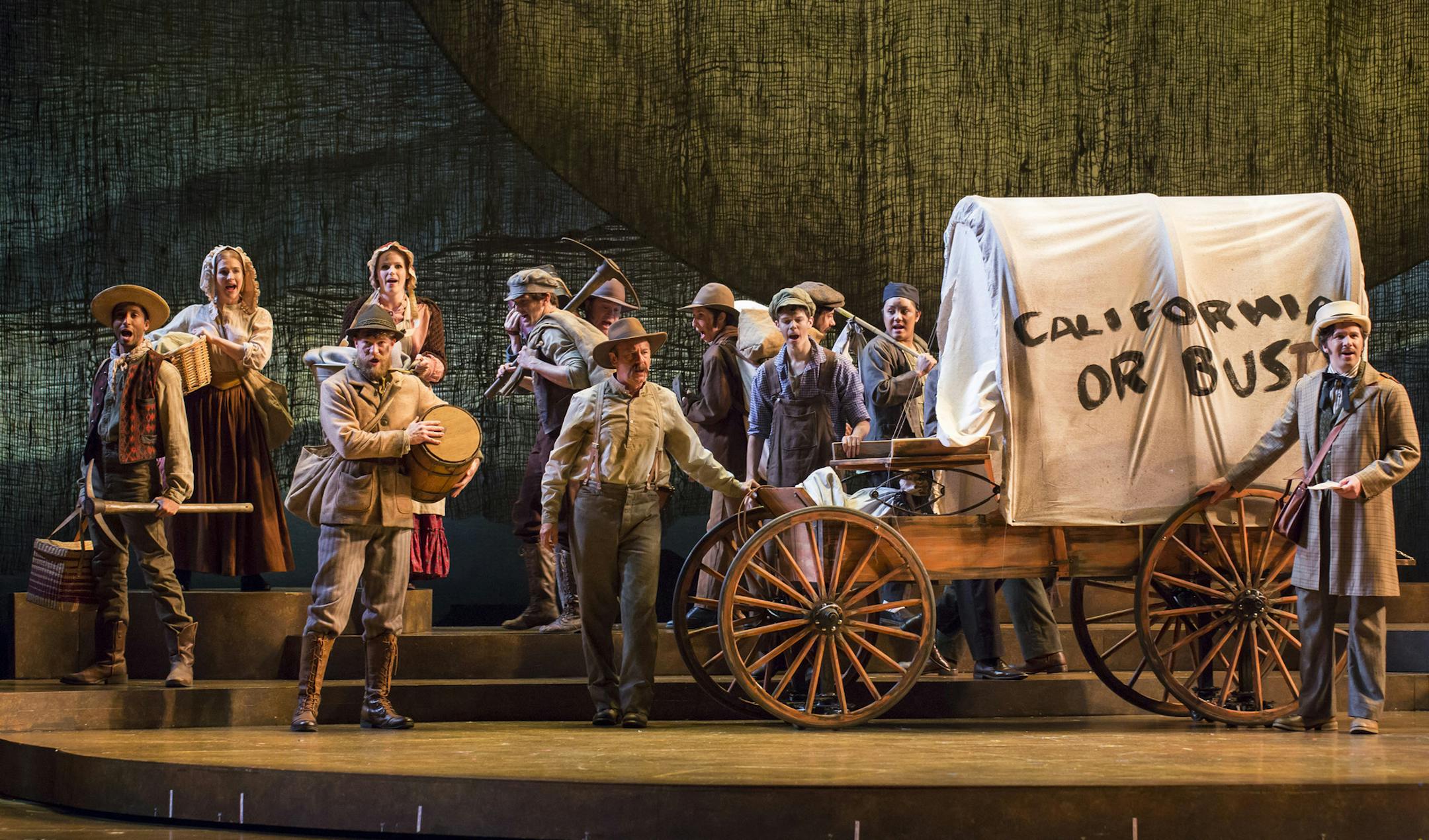 The revamped Lerner and Loewe’s “Paint Your Wagon” is pulling into the Ordway Center.