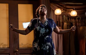 Fantasia Barrino plays the adult Celie in “The Color Purple.”