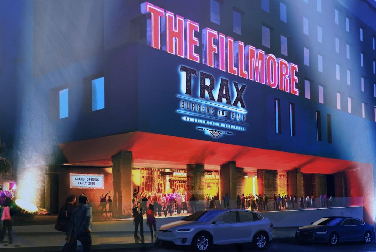 An artist's rendition of the future Fillmore Minneapolis.