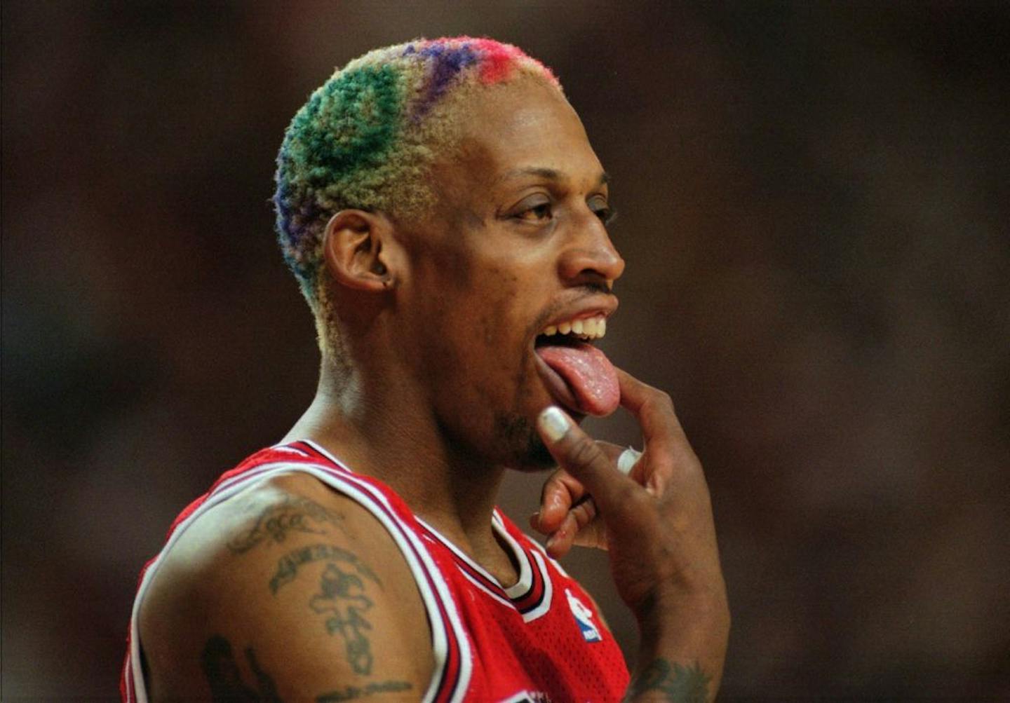 Dennis Rodman added toughness, and weirdness, to the Chicago Bulls when he played for them from 1995-98. His story is a major theme of The Last Dance, Episodes III and IV.