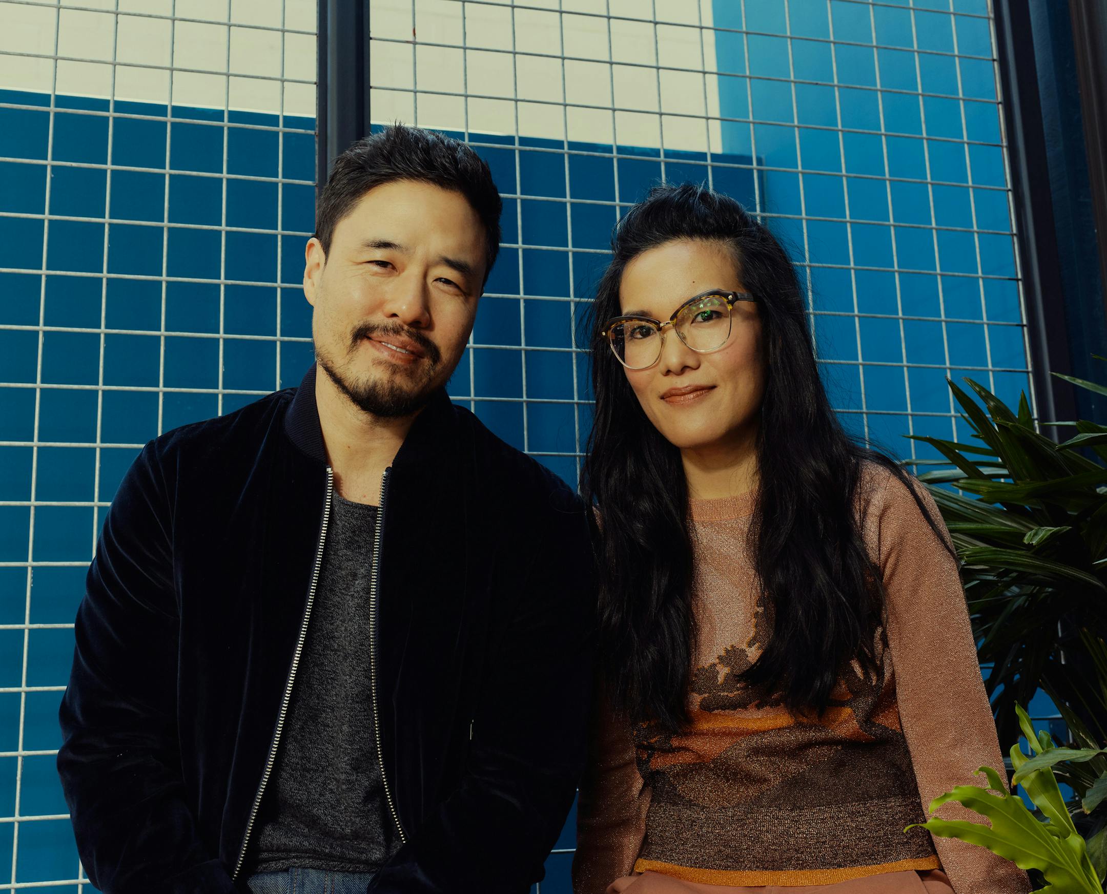 Randall Park and Ali Wong, co-stars in a new Netflix romantic comedy film, in Culver City, Calif., April 16, 2019. Asian-American couples don’t get to have sex in Hollywood movies. Park and Wong wrote “Always Be My Maybe” anyway. (Rozette Rago/The New York Times)
