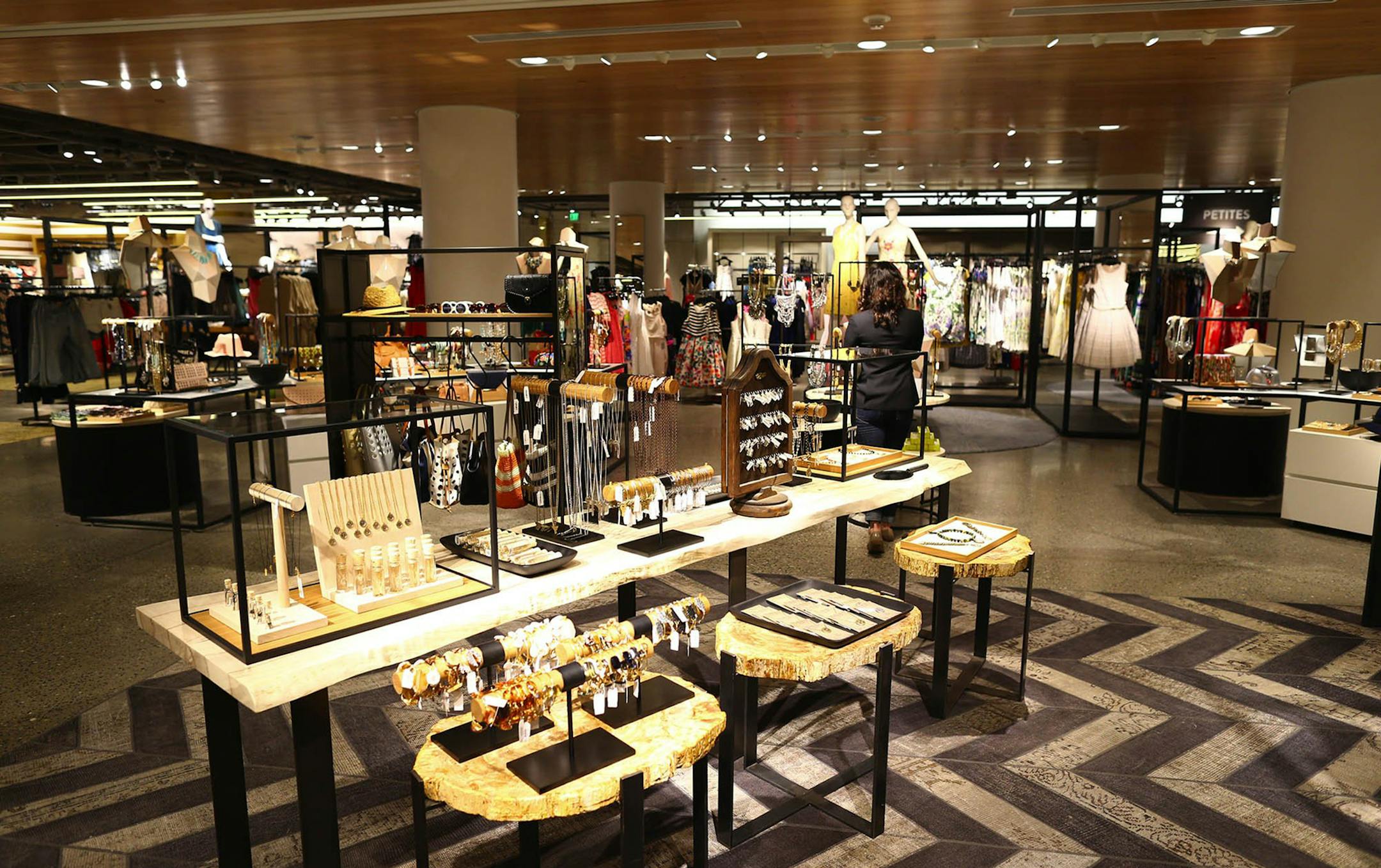 The newly renovated fourth floor of the downtown Seattle Nordstrom on May 1, 2015. (John Lok/Seattle Times/TNS) ORG XMIT: 1167600