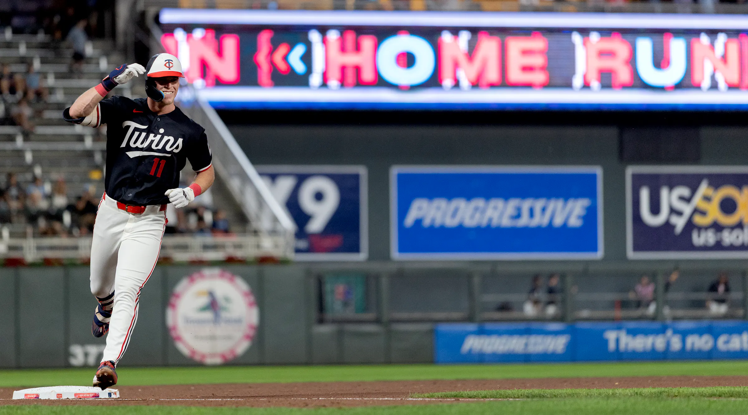 Walker Jenkins hits first major league home run for Twins (but there’s an ...