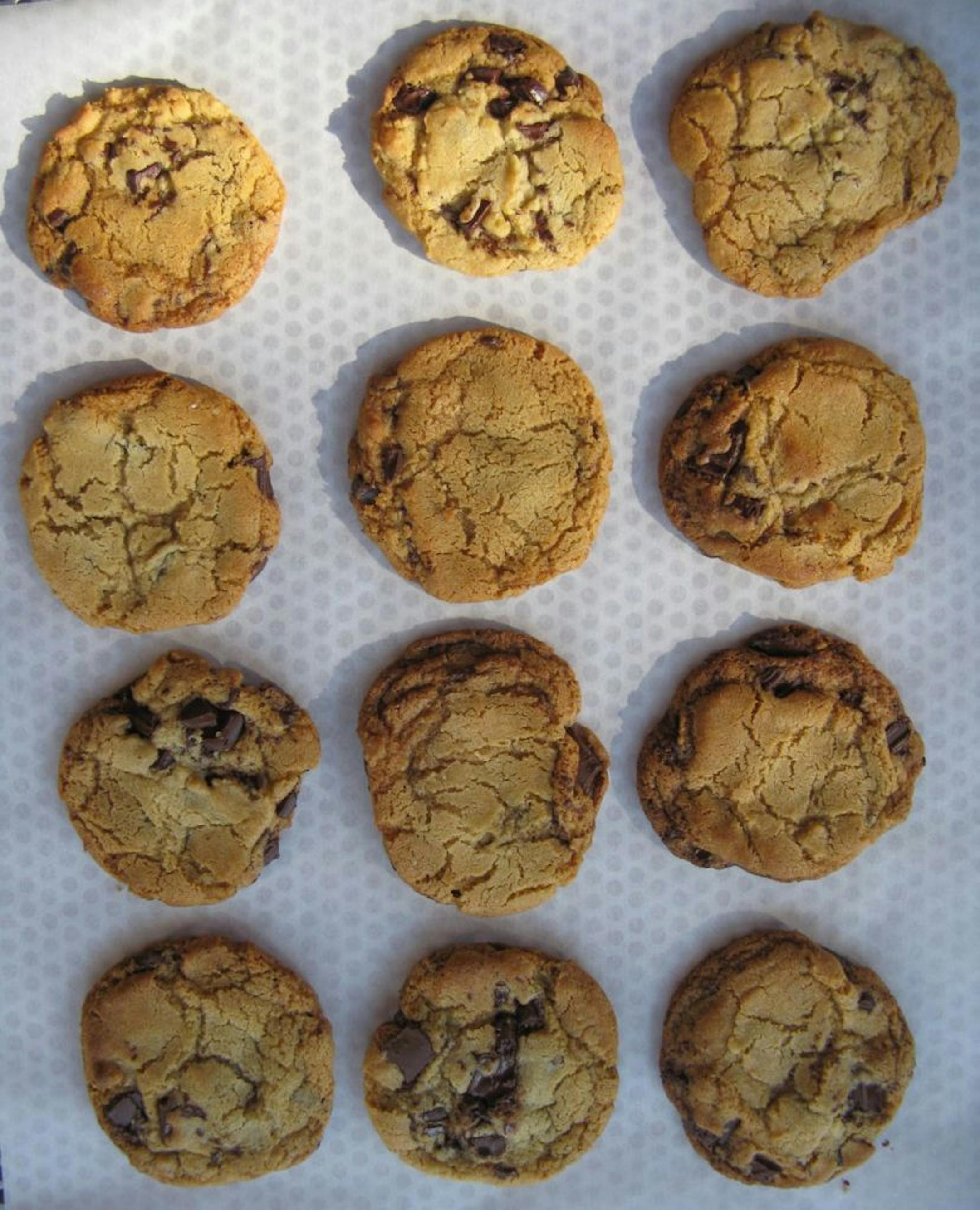 Saveur's chocolate chip cookies
