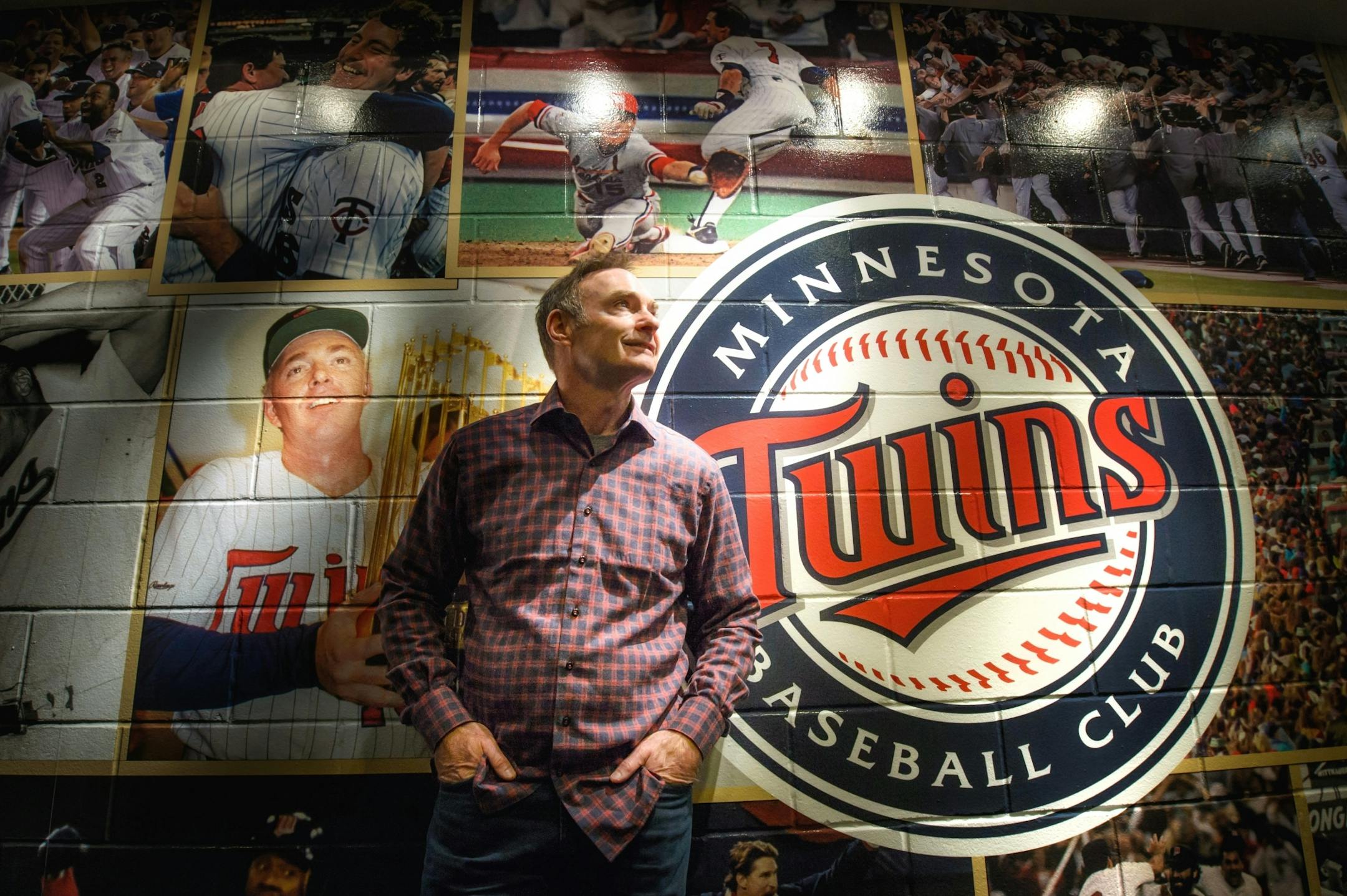 Twins manager Paul Molitor in the Target Field Clubhouse.