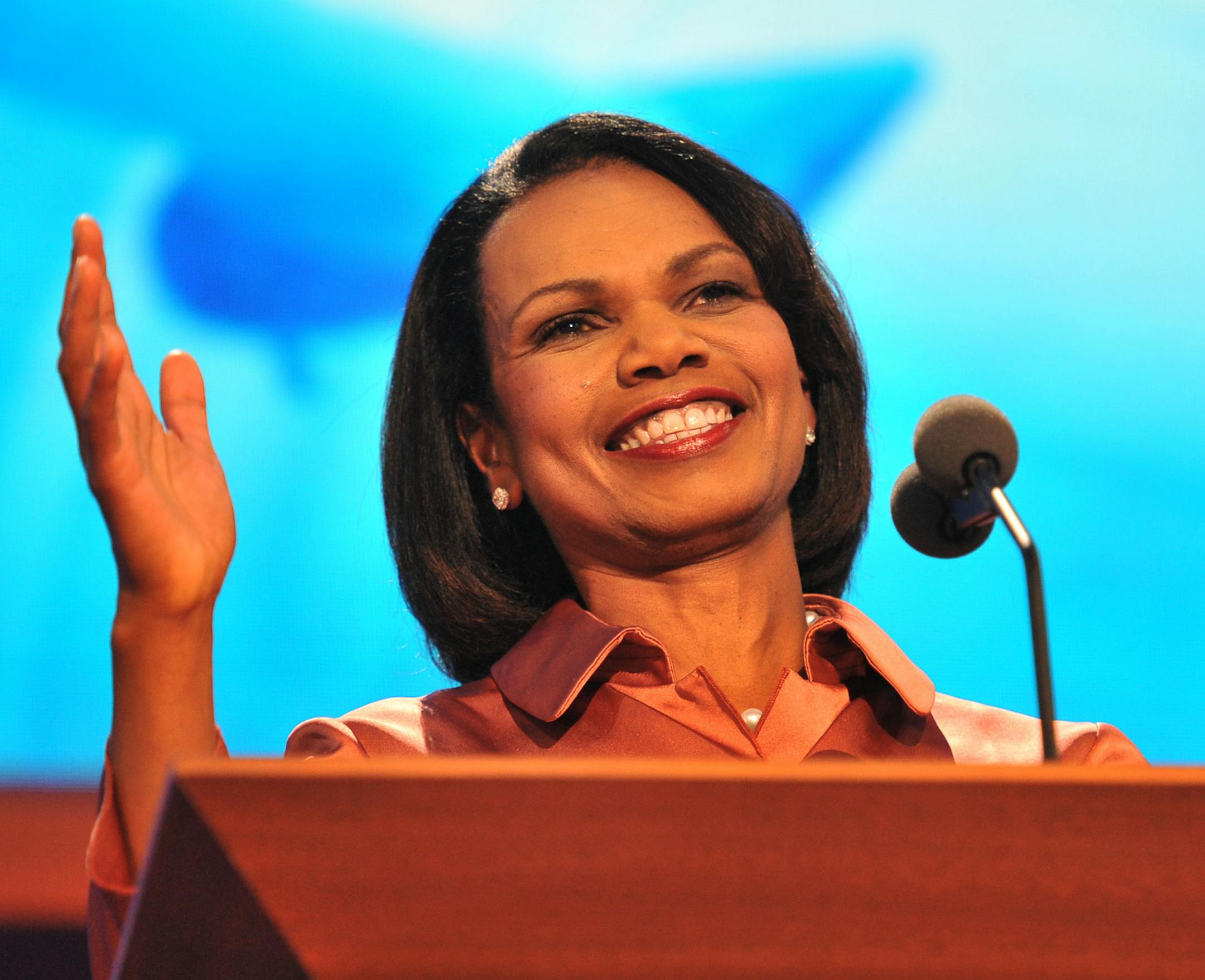 Condoleezza Rice spoke at the RNC. Wednesday, August 29, 2012. ] GLEN STUBBE * gstubbe@startribune.com