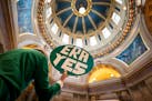 A rally in favor of the Equal Rights Amendment in January 2022 at the State Capitol in St. Paul.