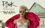 This cover image released by RCA Records shows "Beautiful Trauma," a release by Pink. (RCA Records via AP)