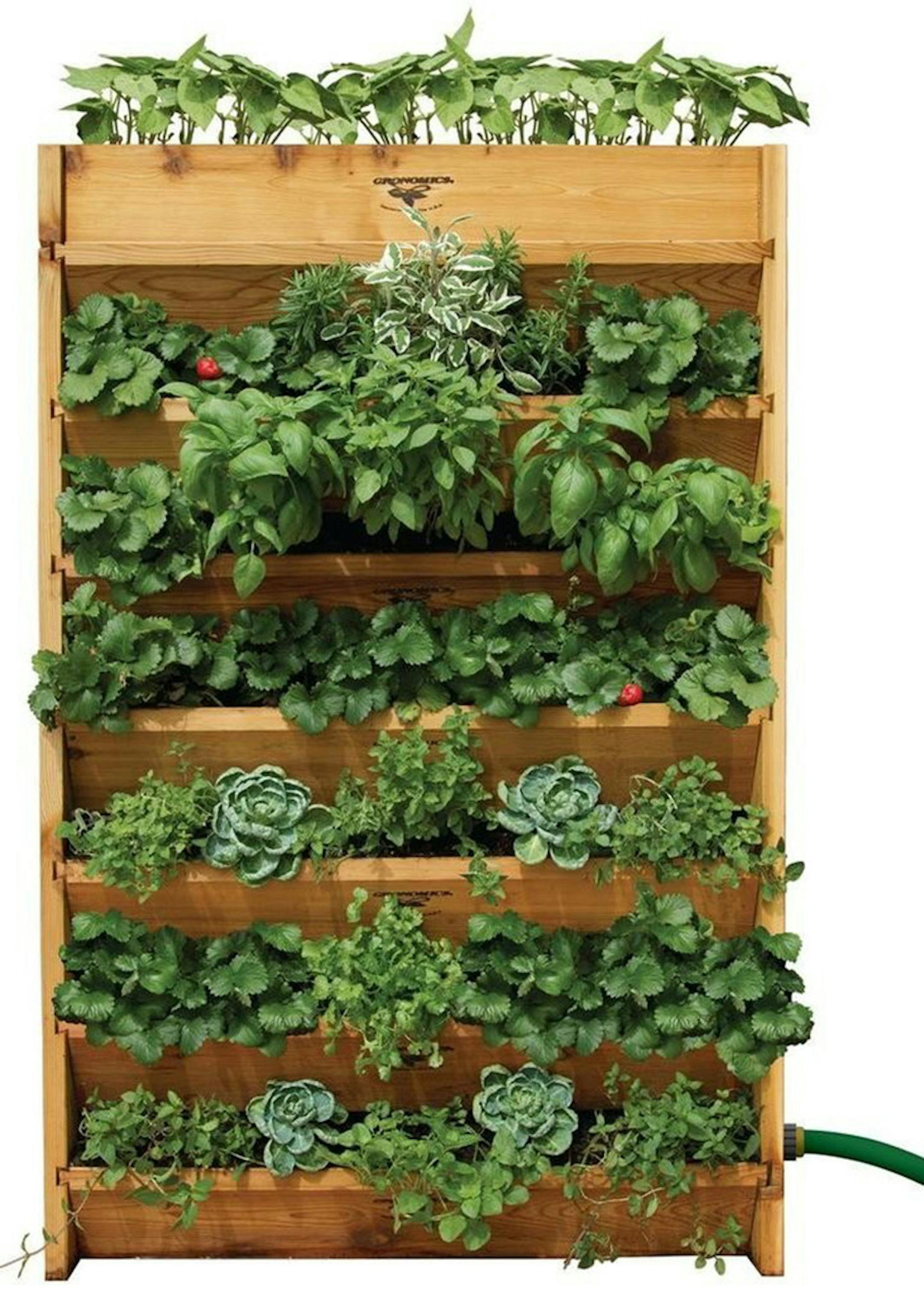 The Gronomics Vertical Garden Planter brings green to small spaces, $199.53, amazon.com. (Amazon) ORG XMIT: 1201383