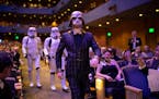 Escorted by stormtroopers, Jeremy Messersmith strutted to the stage to perform with the Minnesota Orchestra Saturday night.