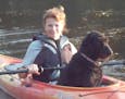 Minnesota Republican Sen. Carrie Ruud is a natural resource advocate in the Legislature who enjoys paddling her kayak in summer, accompanied by a furr