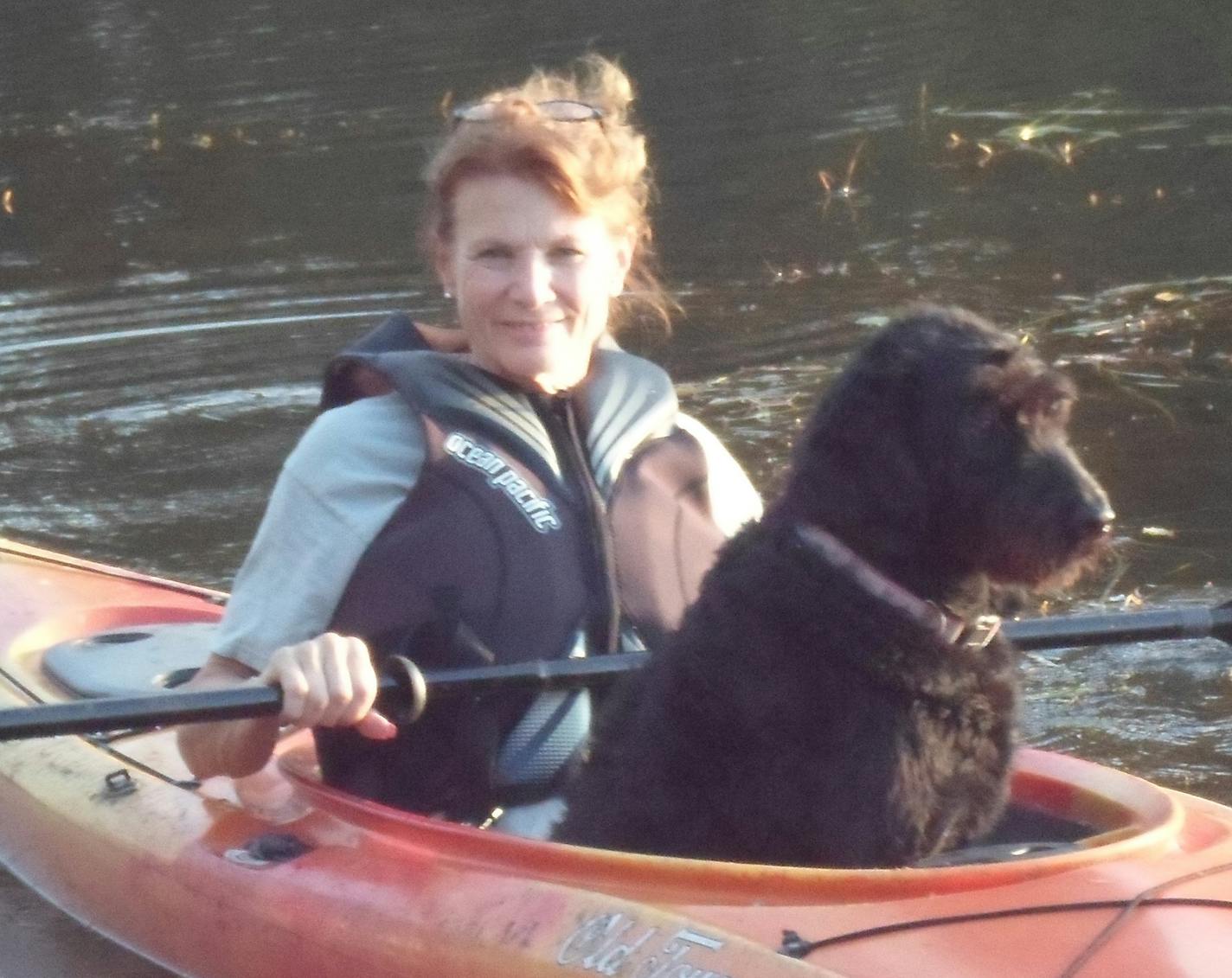 Minnesota Republican Sen. Carrie Ruud is a natural resource advocate in the Legislature who enjoys paddling her kayak in summer, accompanied by a furry friend.