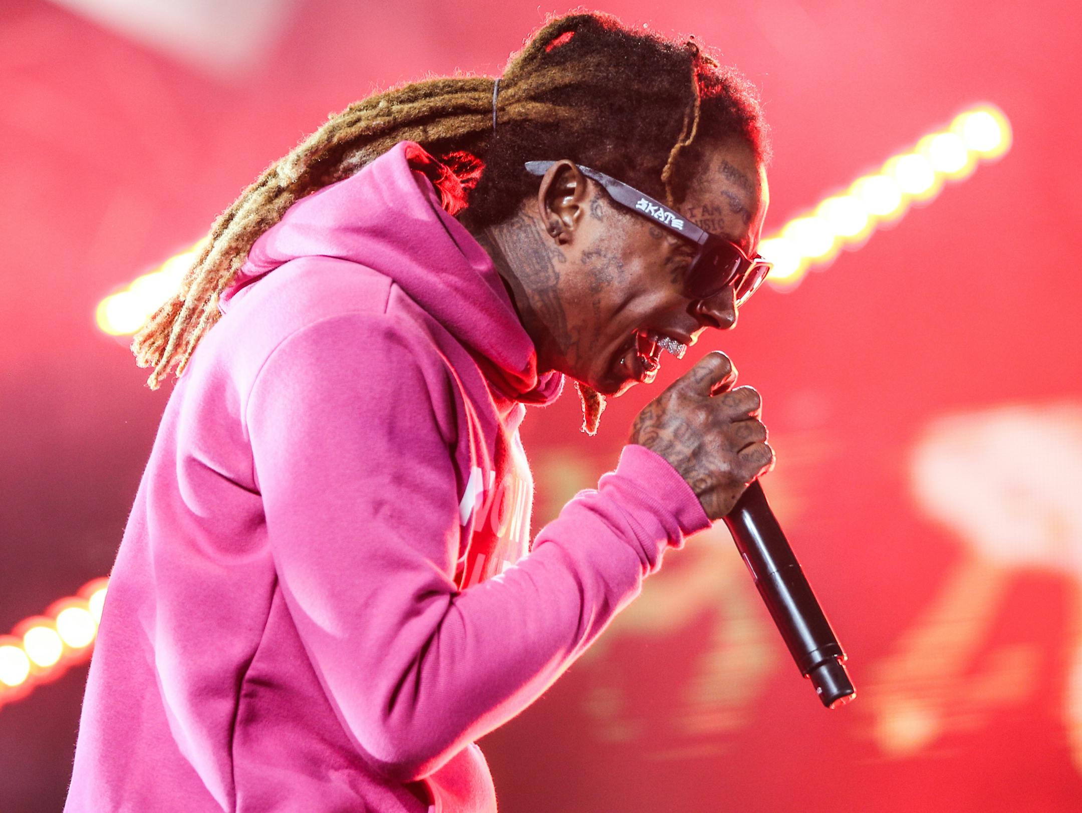 Lil Wayne performs at the 2016 BET Experience at the Staples Center on Saturday, June 25, 2016, in Los Angeles. (Photo by Rich Fury/Invision/AP)