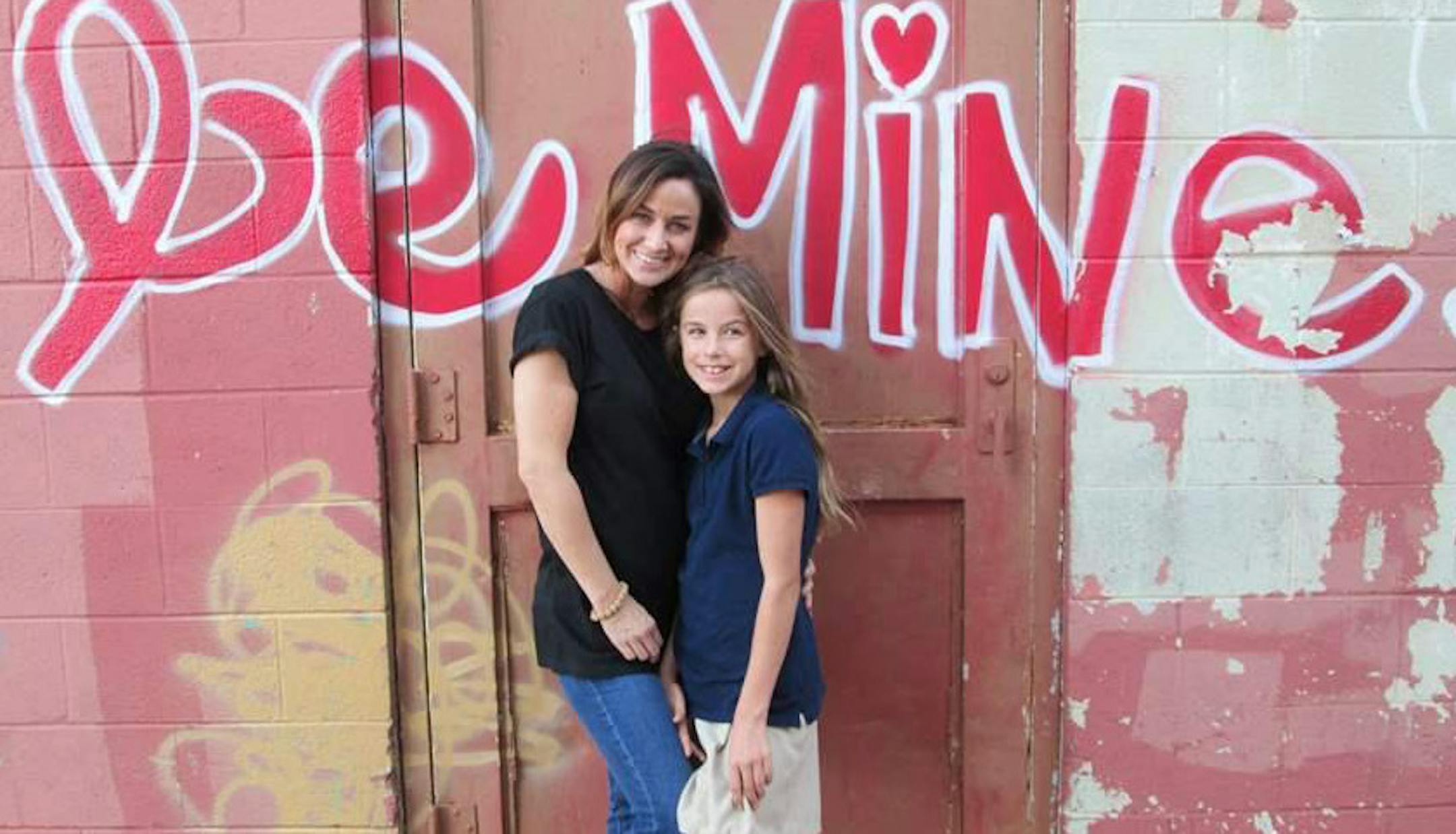 Kamber Caulkins and her 10-year-old daughter have lived together for the past year. (Pew Charitable Trusts)