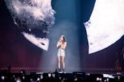 Olivia Rodrigo performed on opening night of her Guts Tour last month at Acrisure Arena in Palm Desert, Calif.