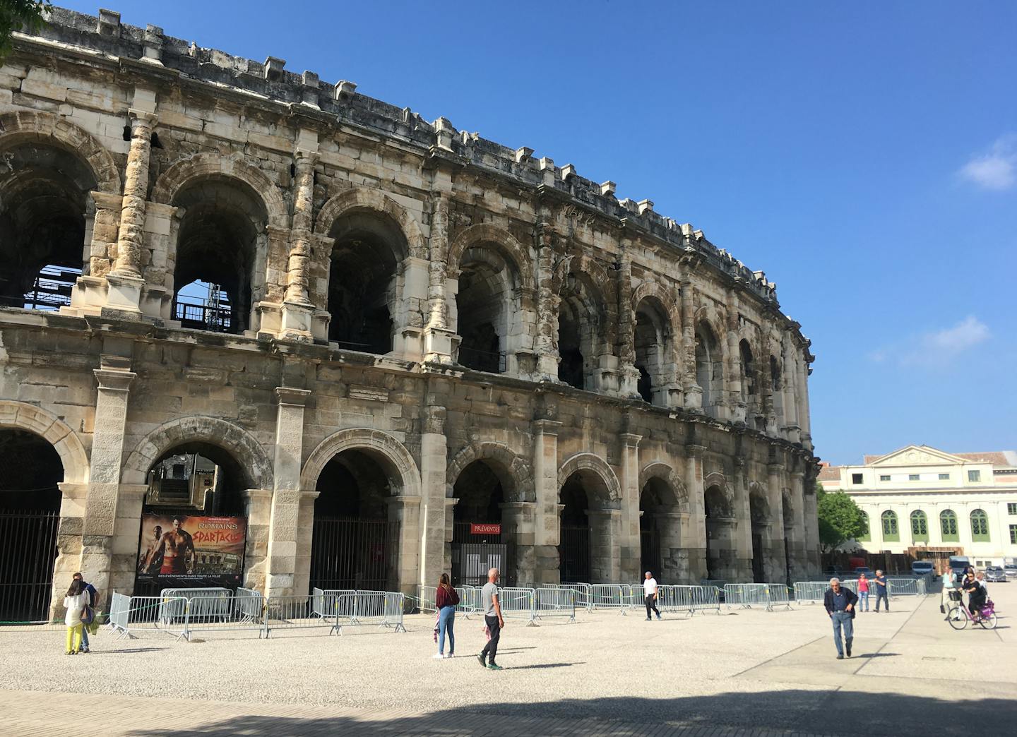 The best preserved Roman amphitheater in the world, Les ar&#xcb;nes de N&#xd3;mes is a focal point of this lively southern French city. MUST CREDIT: Photo by Mary Winston Nicklin for The Washington Post.