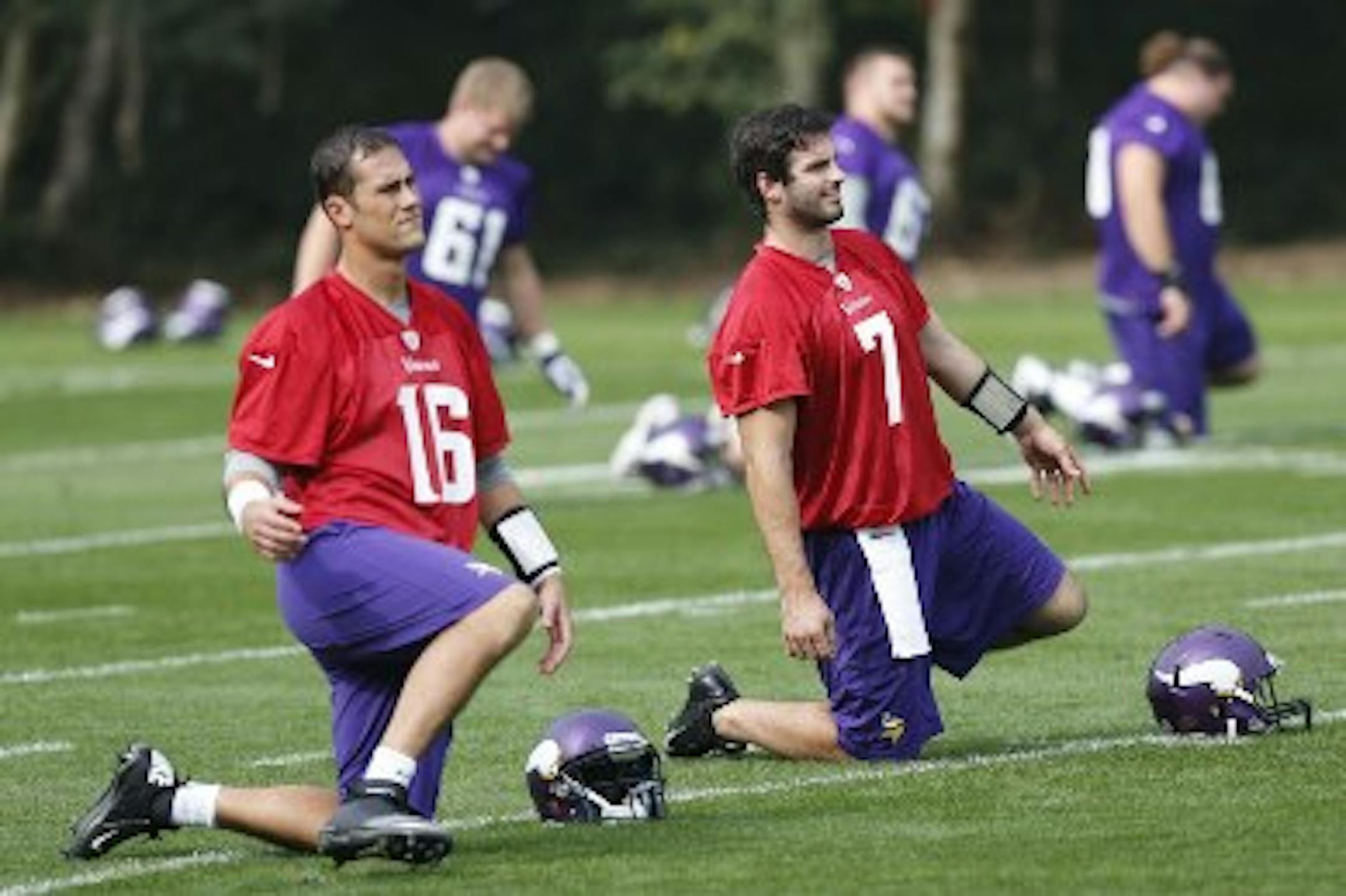 Cassel and Ponder in London /AP photo