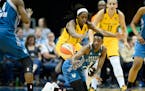 Natasha Howard is a hustler. The Lynx forward, acquired in a February trade, got control of a loose ball and passed it to teammate Keisha Hampton in a