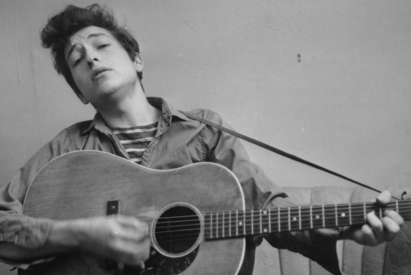 Singer, songwriter, musician Bob Dylan. CBS handout photo from the early 1960s.