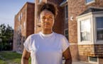 First year medical student, Emily Otiso, 25, stands for a portrait outside of her apartment on August 9, 2020 in Detroit, Mich. Otiso felt more unders