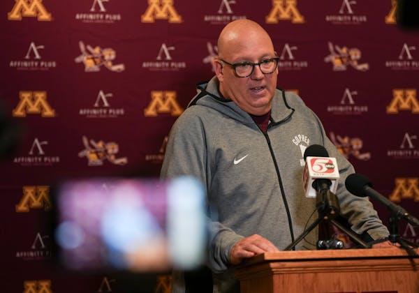 Bob Motzko has coached the Gophers to back-to-back NCAA Frozen Four appearances.