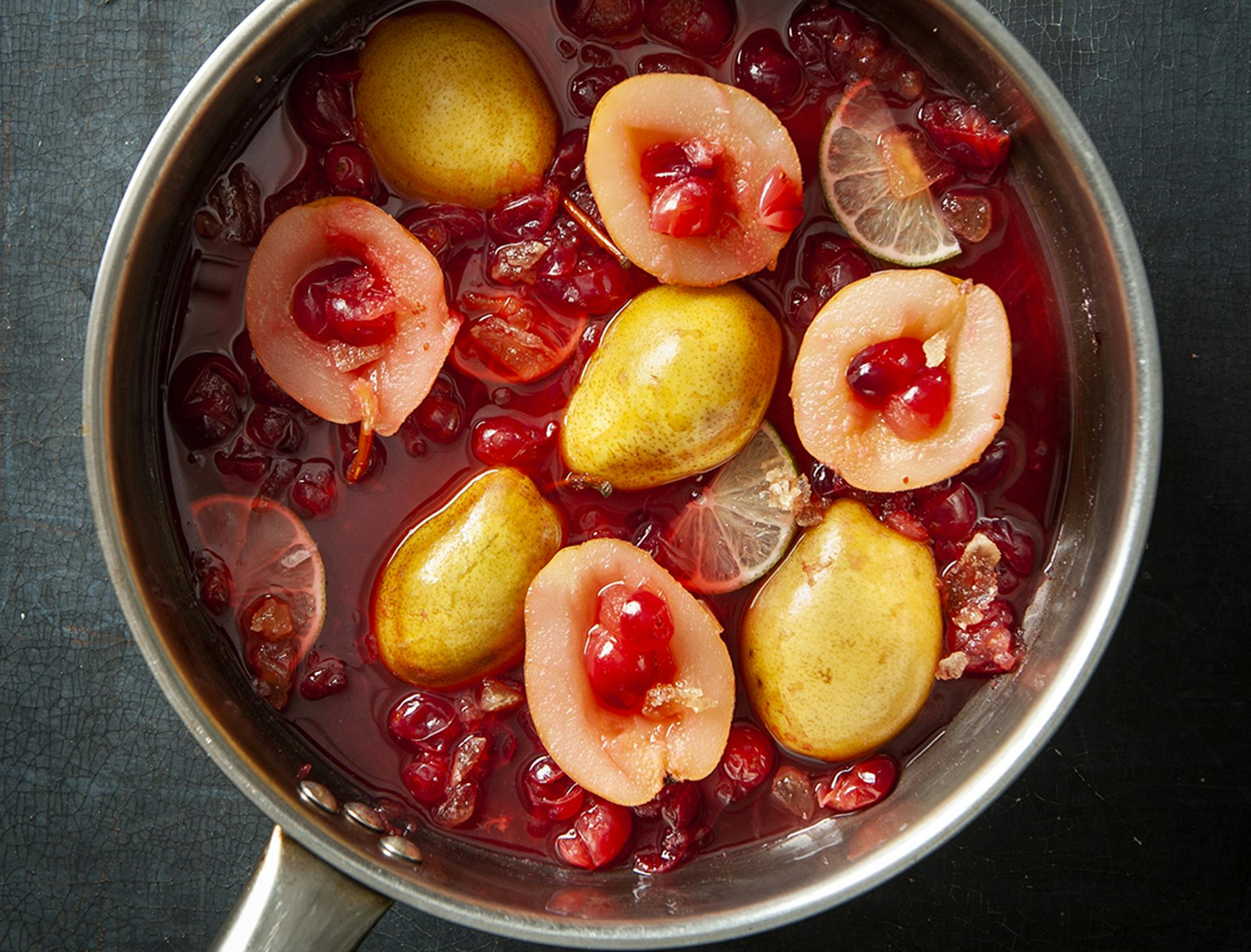 Mette Nielsen • Special to the Star Tribune Ginger-Cranberry Poached Pears