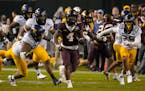 Gophers freshman Mar’Keise Irving rushed 19 times for 129 yards in Tuesday’s 18-6 victory against West Virginia in the Guaranteed Rate Bowl.