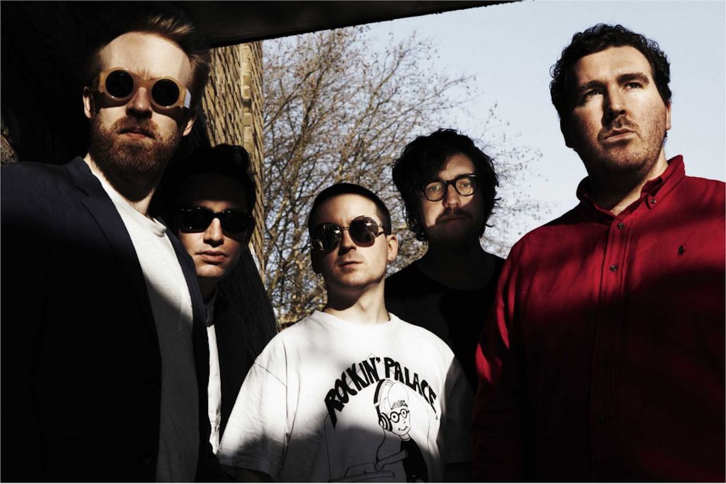 Al Doyle, Owen Clarke, Alexis Taylor, Felix Martin and Joe Goddard of Hot Chip. "We've always been more of a pop band than a dance band," DJ Martin said.