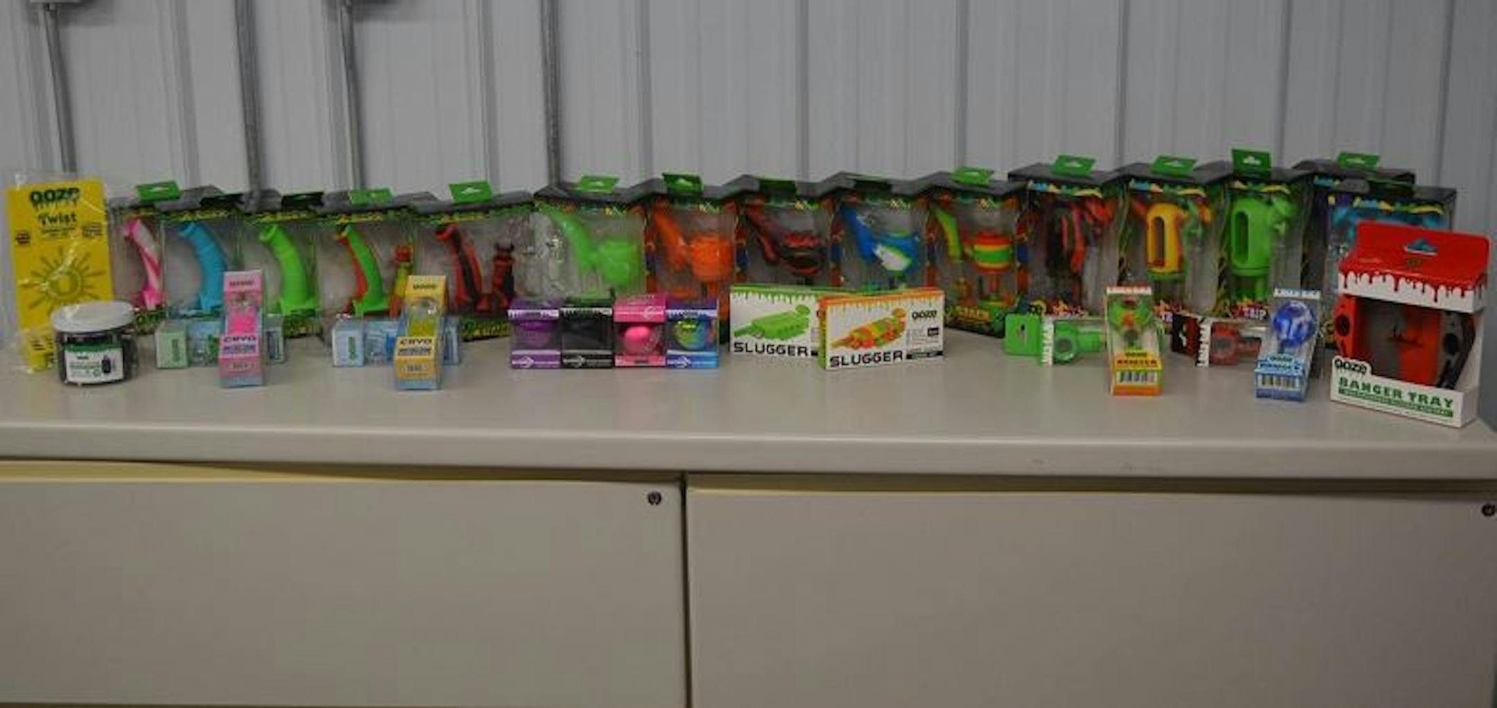 Federal agents intercepted more than 42,000 pieces of drug paraphernalia valued at $467,000 on Jan. 10 in a rail container as it was about to arrive at the International Falls port of entry, according to the U.S.Customs and Border Patrol. Credit: U.S.Customs and Border Patrol
