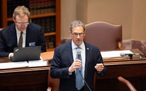 Sen. Ron Latz, DFL-St. Louis Park, brought forward the resolution to condemn President Donald Trump's blanket pardon of those involved in the Jan. 6,