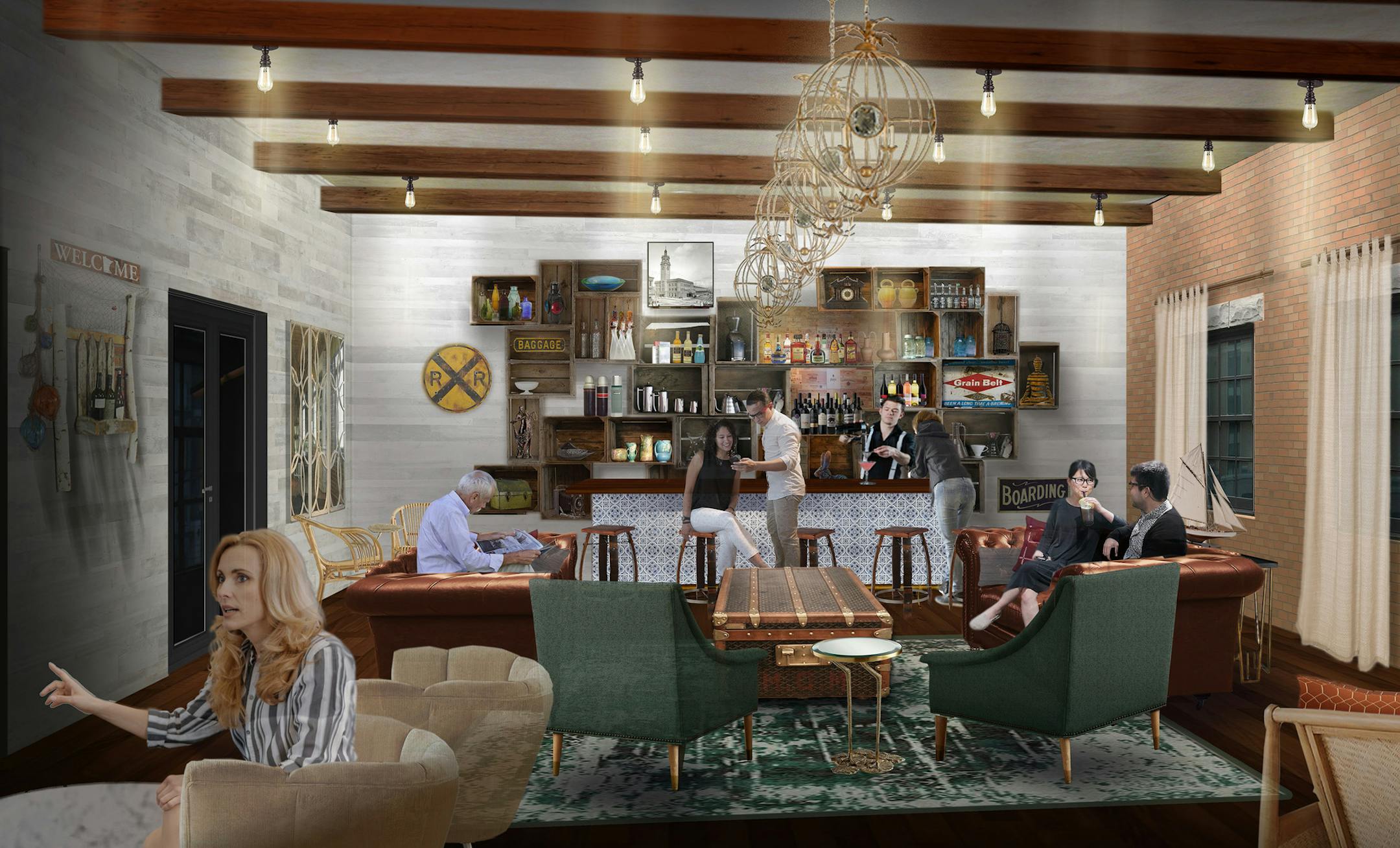 Large boardroom, The Depot. Courtesy Studio 360