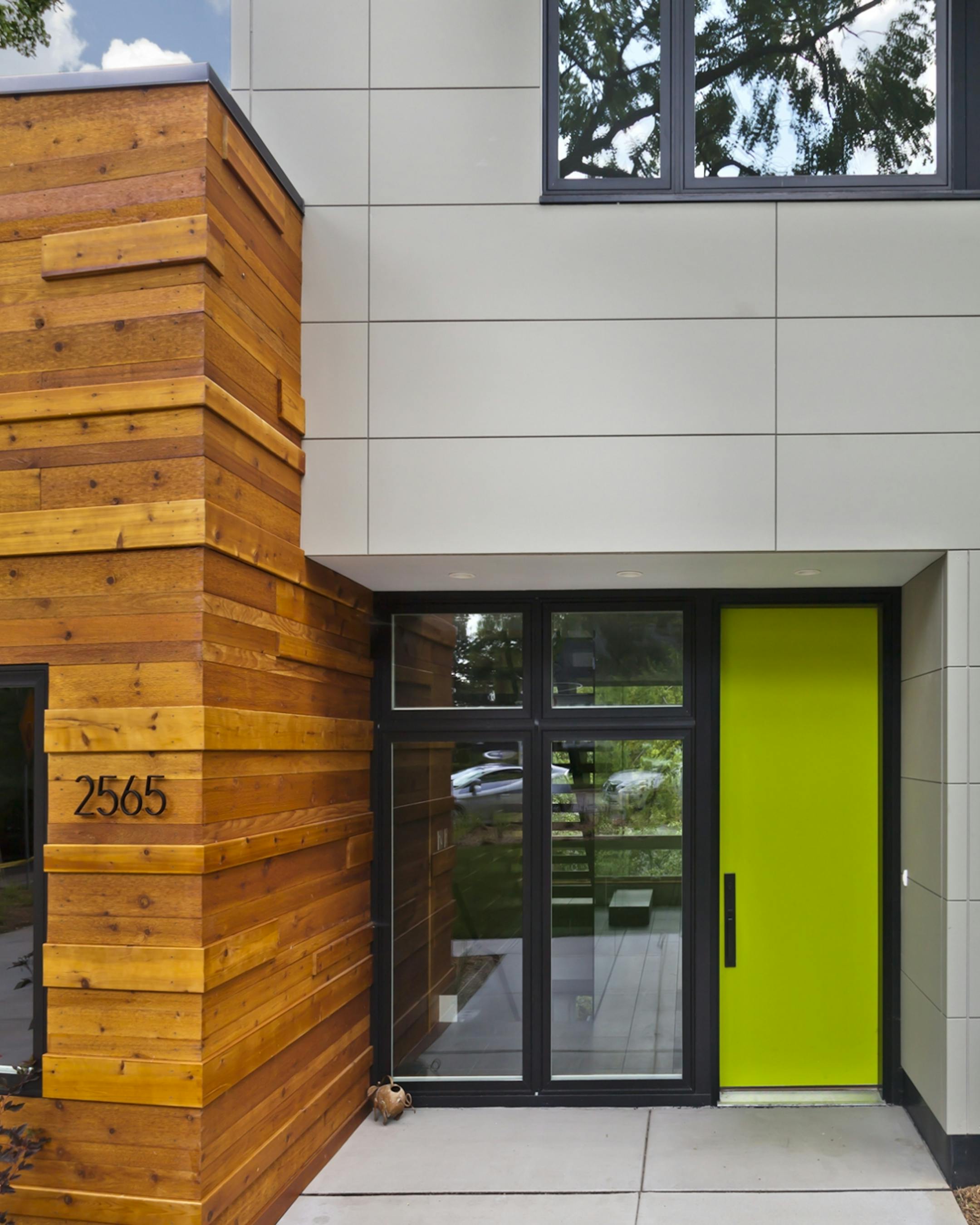 Home of the Month: RoehrSchmitt Architecture translated the best features of a family's downtown loft into a new modern home . Credit Gilbertson Photography